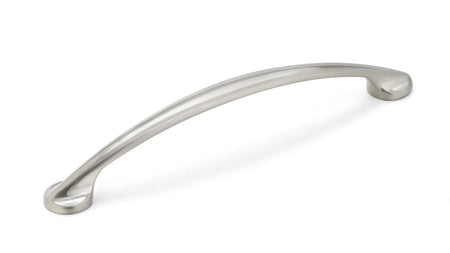 Richelieu BP82905128195: 128mm cc Contemporary Cabinet Pull - Brushed Nickel