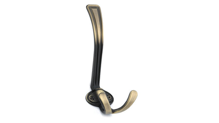 Richelieu BP84032AE: 6-1/2" Classic Triple Wall Hook - Antique English