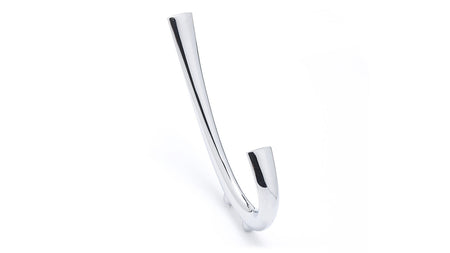 Richelieu BP849120140: 5-1/4" Contemporary Double Wall Hook - Polished Chrome