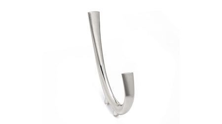 Richelieu BP849120195: 5-1/4" Contemporary Double Wall Hook - Brushed Nickel