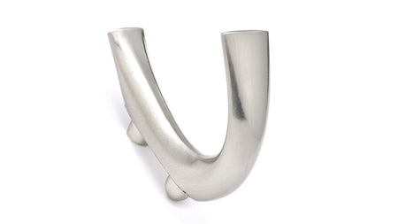 Richelieu BP84965195: 2-5/8" Contemporary Double Wall Hook - Brushed Nickel