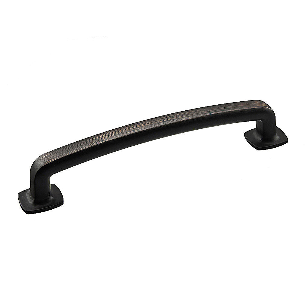 Richelieu BP863128BORB: 128mm cc Terrebonne Cabinet Pull - Brushed Oil Rubbed Bronze