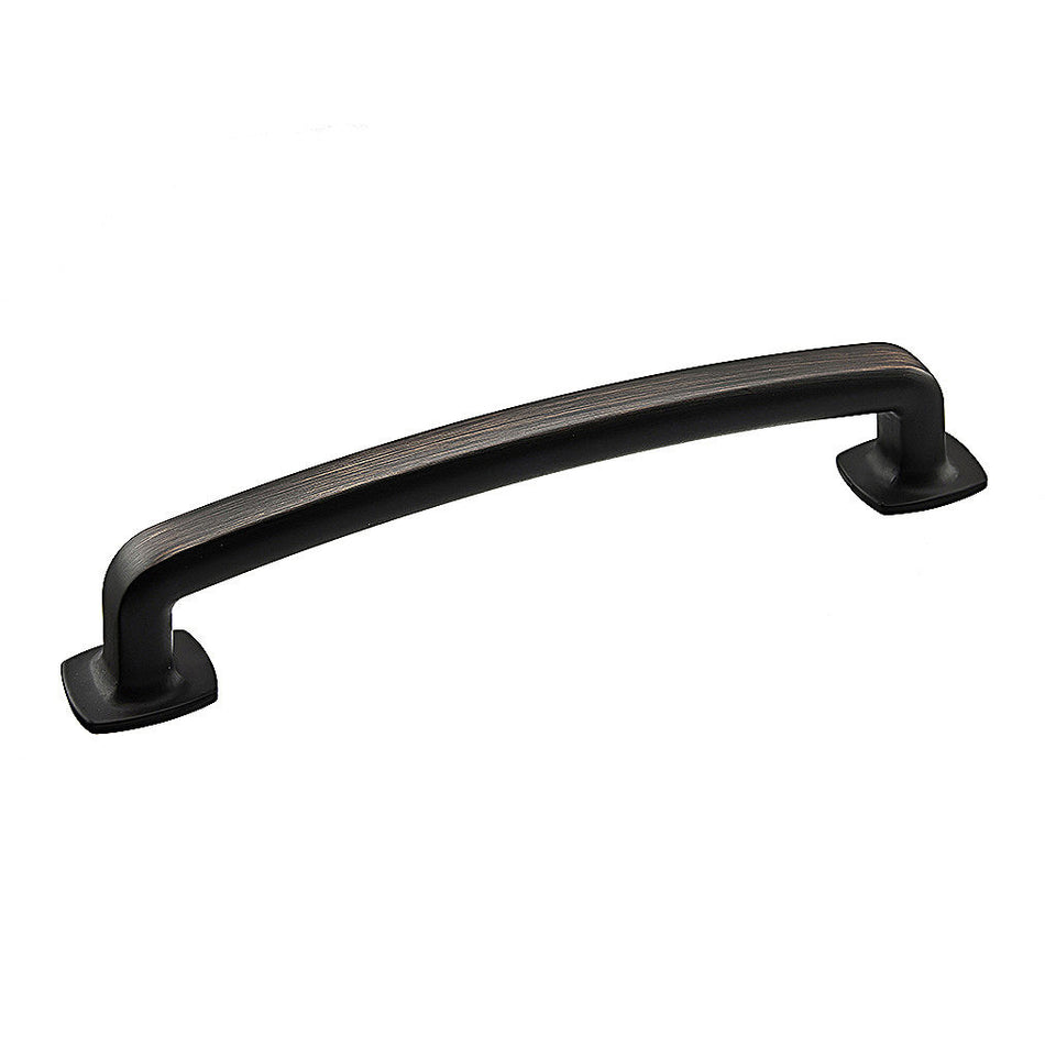 Richelieu BP863128BORB: 128mm cc Terrebonne Cabinet Pull - Brushed Oil Rubbed Bronze