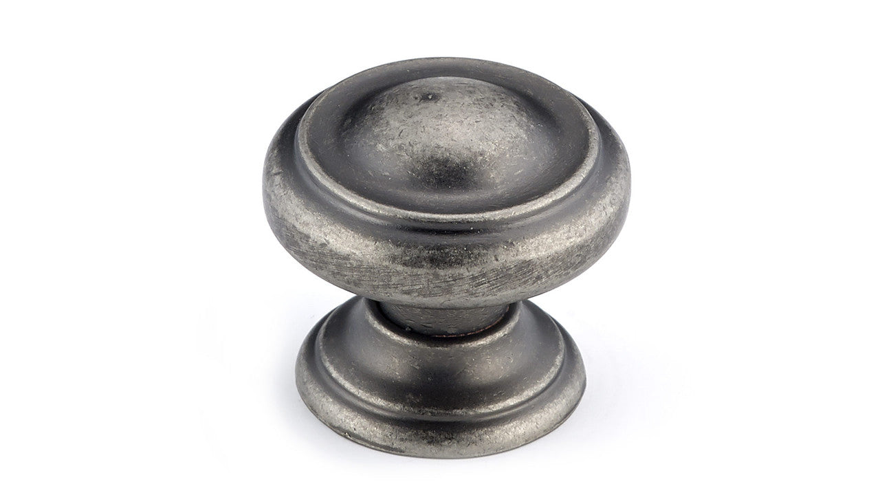 Richelieu BP8632142: 1-3/16" Rosebank Cabinet Knob - Pewter