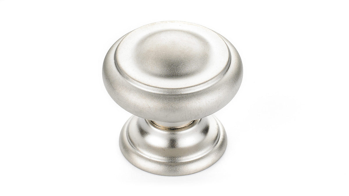 Richelieu BP8632184: 1-3/16" Rosebank Cabinet Knob - Matte Nickel