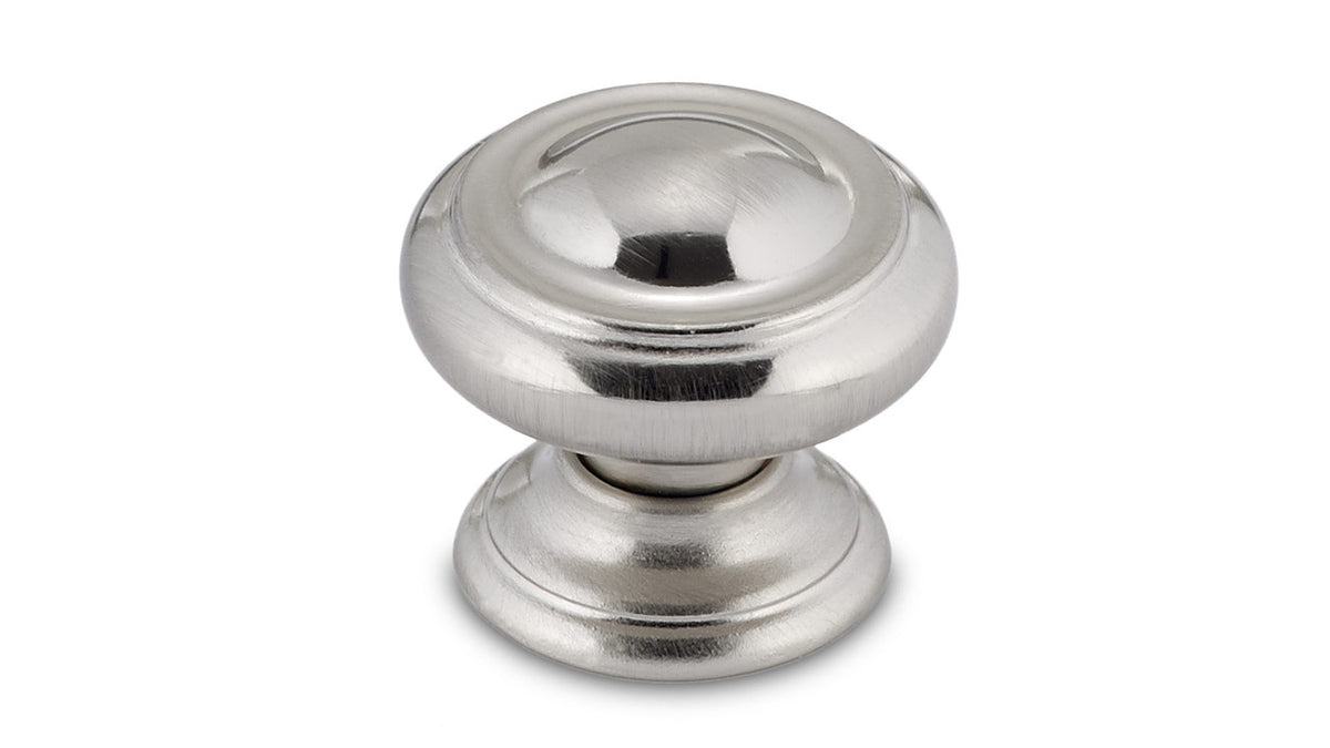Richelieu BP8632195: 1-3/16" Rosebank Cabinet Knob - Brushed Nickel