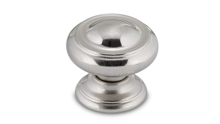 Richelieu BP8632195: 1-3/16" Rosebank Cabinet Knob - Brushed Nickel