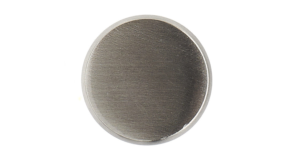Richelieu BP868195: 20mm Geneva Cabinet Knob - Brushed Nickel