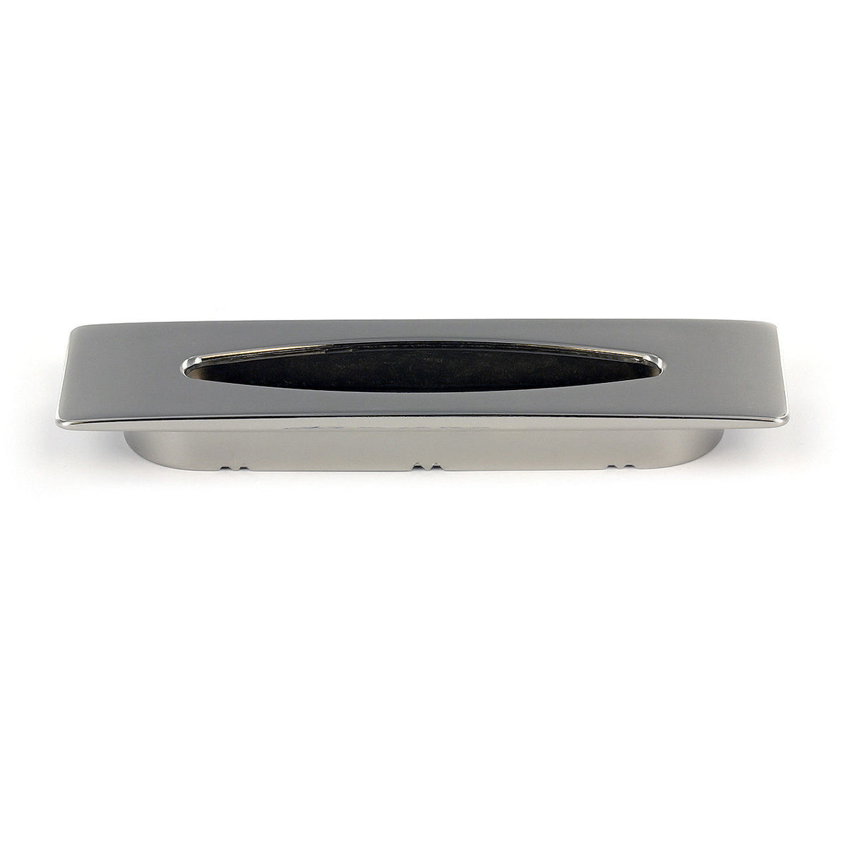 Richelieu BP87096180: 96mm cc Contemporary Recessed Cabinet Pull - Polished Nickel