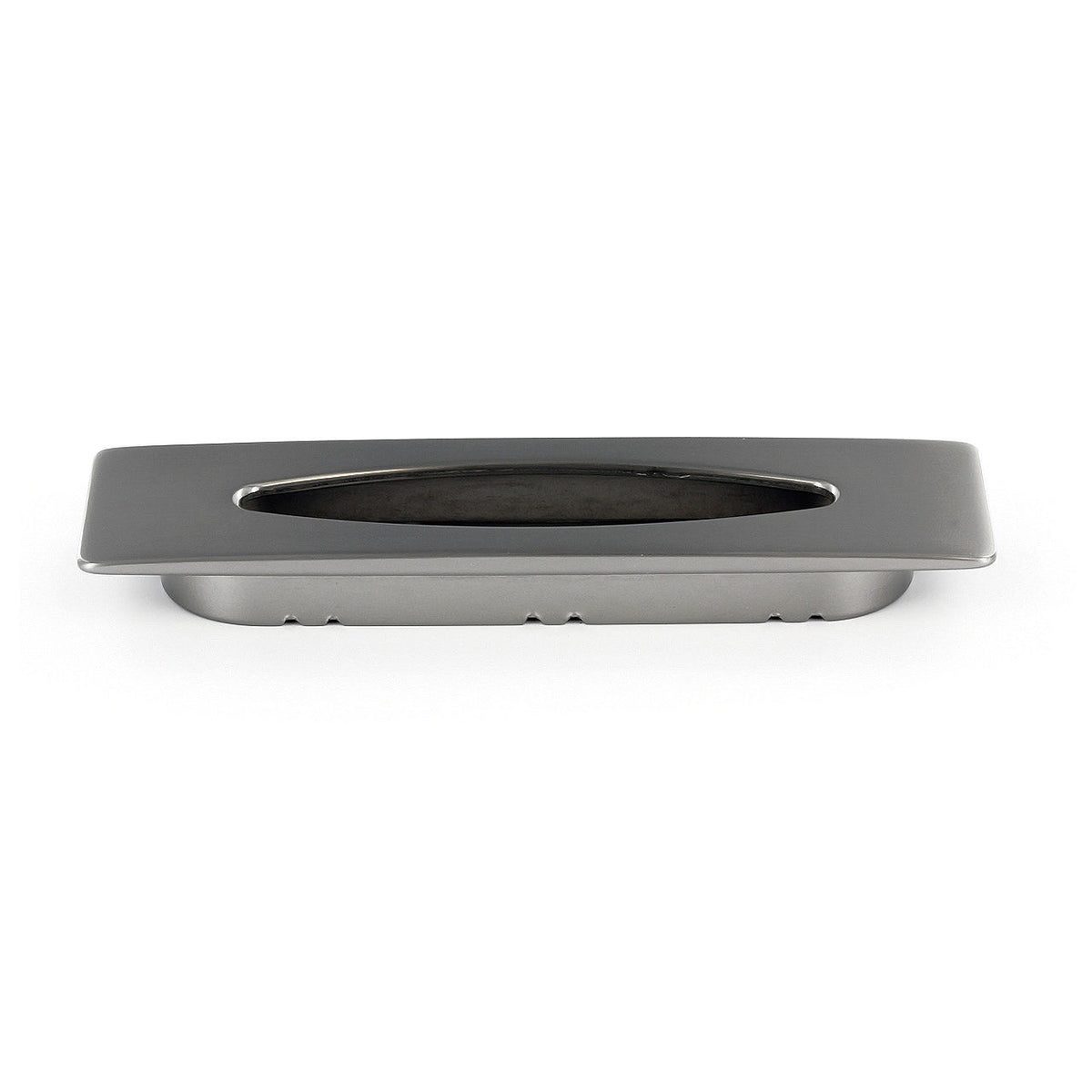 Richelieu BP87096195: 96mm cc Contemporary Recessed Cabinet Pull - Brushed Nickel