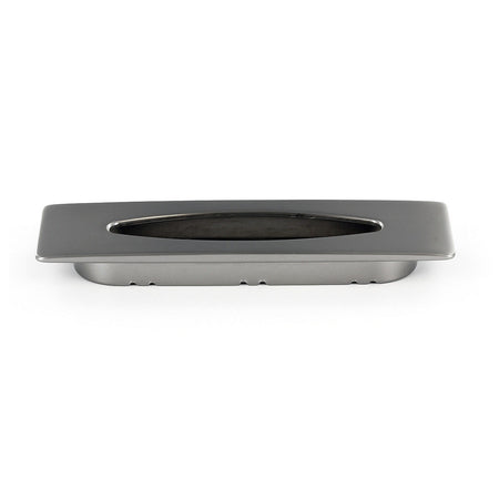 Richelieu BP87096195: 96mm cc Contemporary Recessed Cabinet Pull - Brushed Nickel