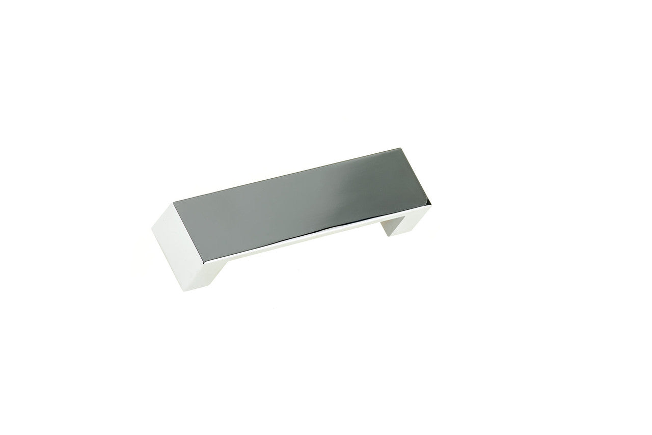 Richelieu BP8718128140: 128mm cc Contemporary Cup Cabinet Pull - Polished Chrome