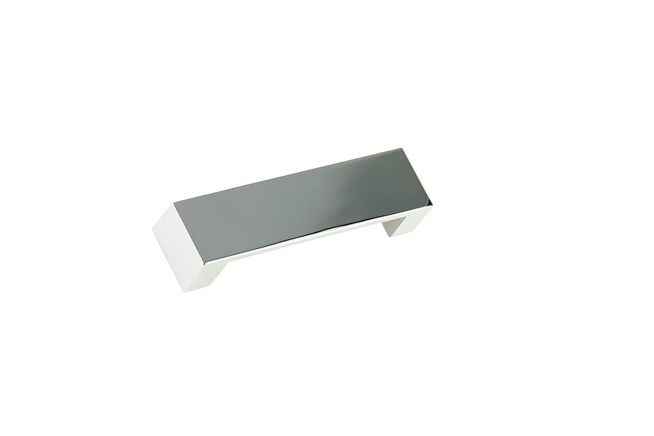 Richelieu BP8718128140: 128mm cc Contemporary Cup Cabinet Pull - Polished Chrome