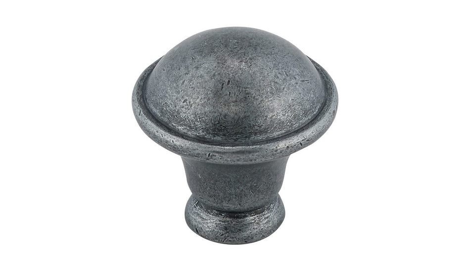Richelieu BP872142: 1-1/4" Nantes Cabinet Knob - Pewter