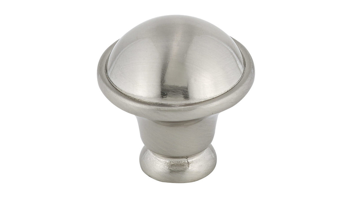Richelieu BP872195: 1-1/4" Nantes Cabinet Knob - Brushed Nickel