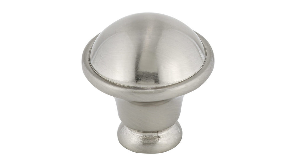 Richelieu BP872195: 1-1/4" Nantes Cabinet Knob - Brushed Nickel