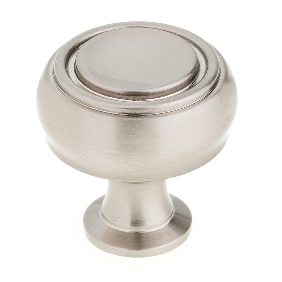 Richelieu BP872233195: 1-5/16" Edgemont Cabinet Knob - Brushed Nickel