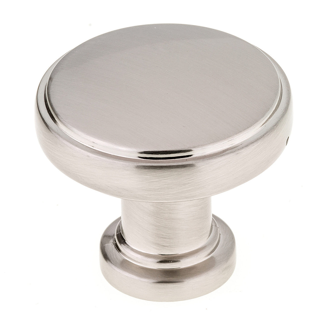 Richelieu BP872634195: 34mm Crestmont Cabinet Knob - Brushed Nickel