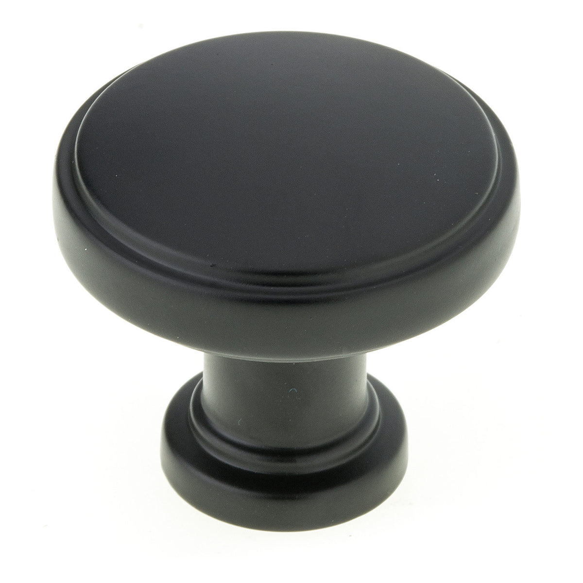 Richelieu BP872634900: 34mm Crestmont Cabinet Knob - Black