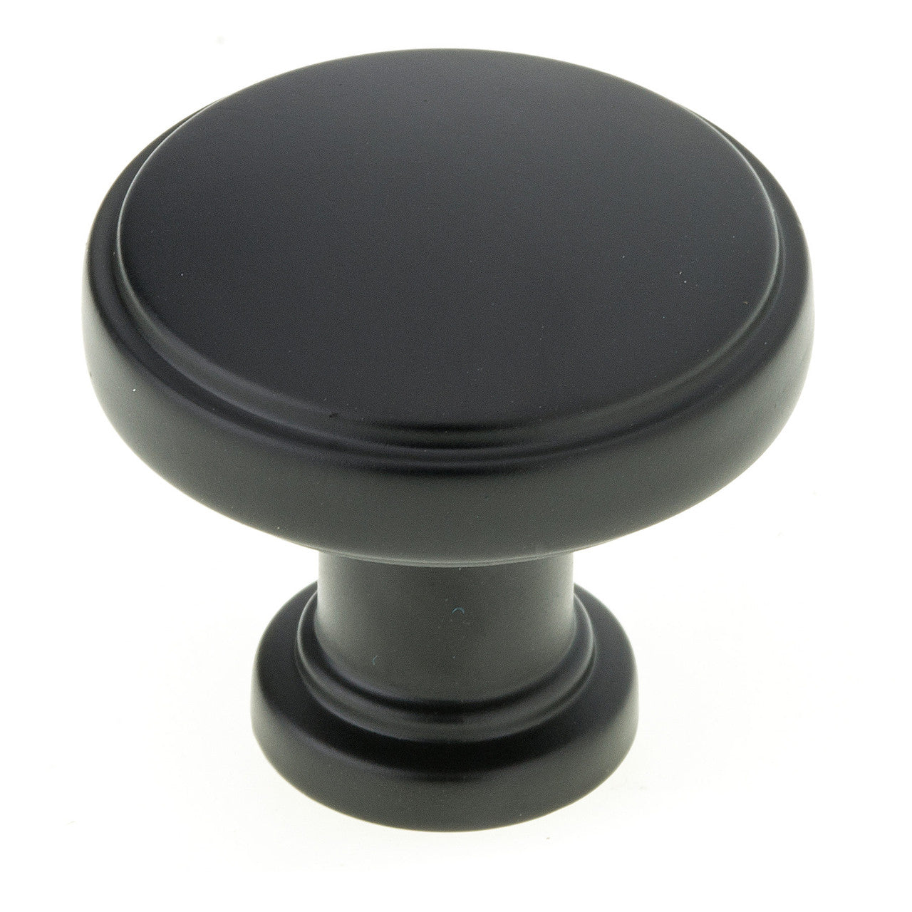 Richelieu BP872634900: 34mm Crestmont Cabinet Knob - Black