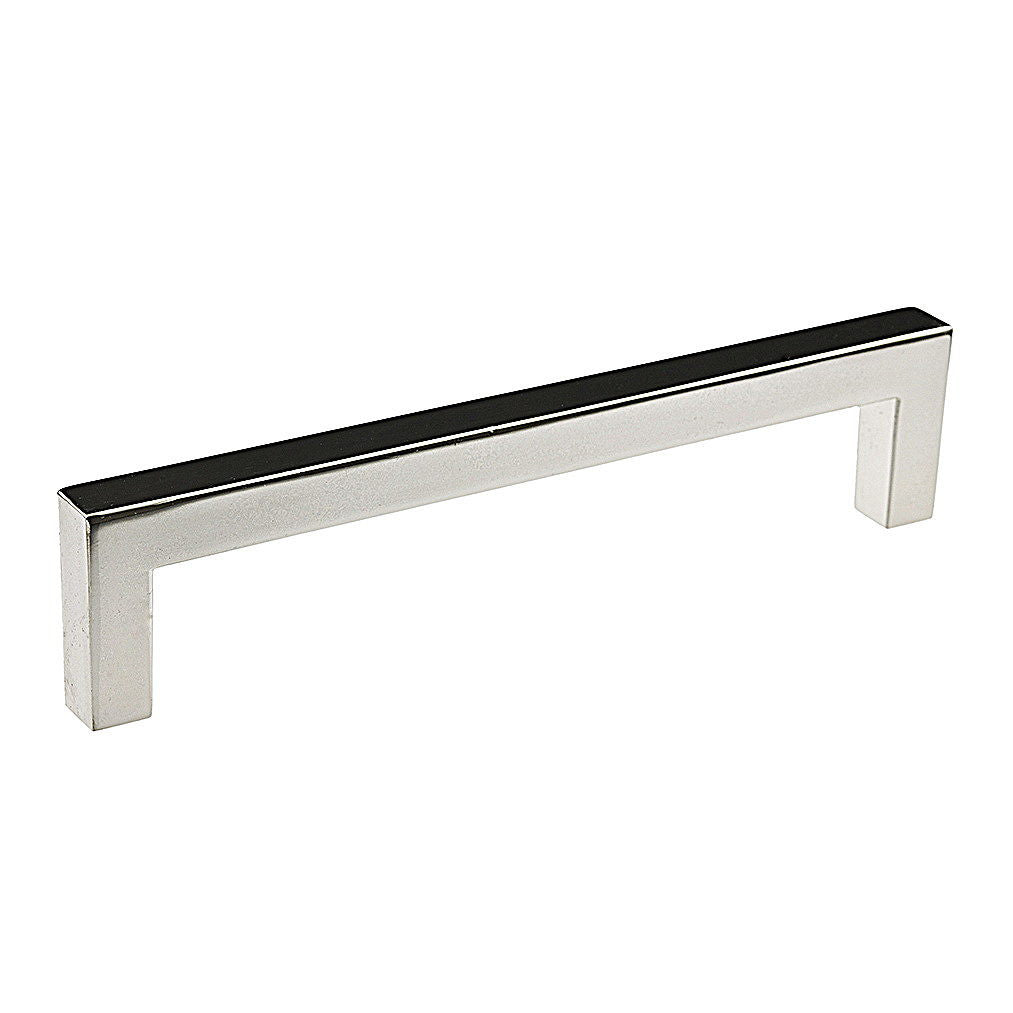 Richelieu BP873128180: 128mm cc Contemporary Cabinet Pull - Polished Nickel