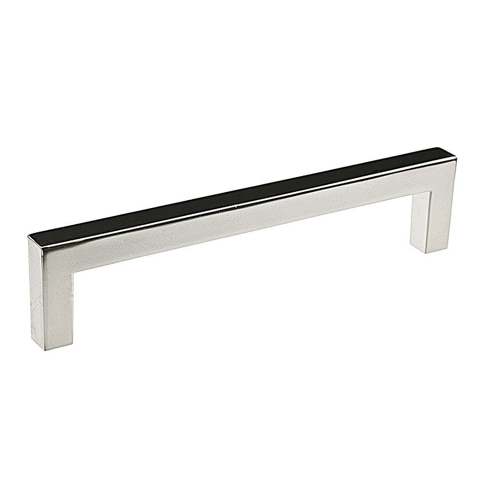 Richelieu BP873128180: 128mm cc Contemporary Cabinet Pull - Polished Nickel