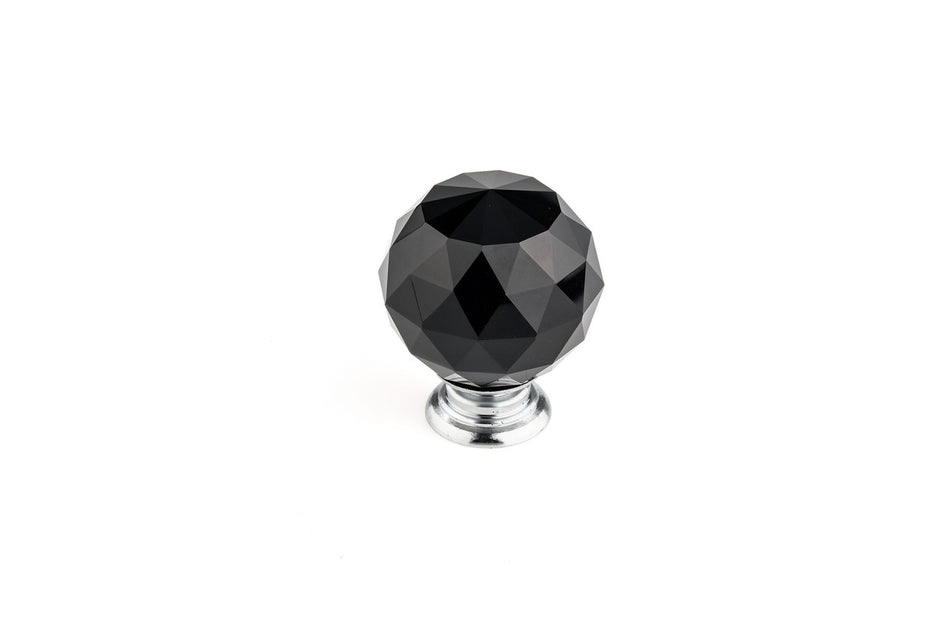 Richelieu BP87375014090: 2" Perdenone Cabinet Knob - Polished Chrome/Clear Crystal