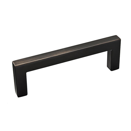 Richelieu BP87396BORB: 96mm cc Lambton Cabinet Pull - Brushed Oil Rubbed Bronze