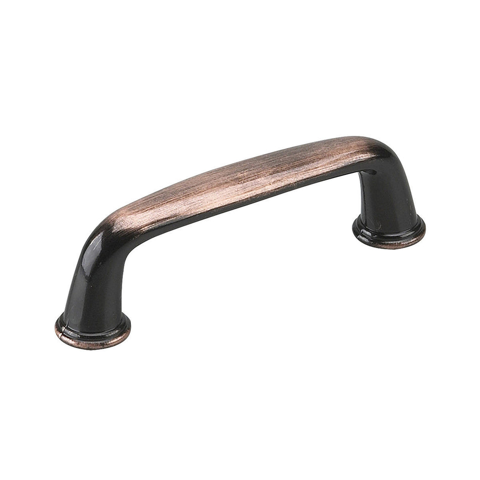 Richelieu BP876193: 3" cc Nantes Cabinet Pull - Antique Copper