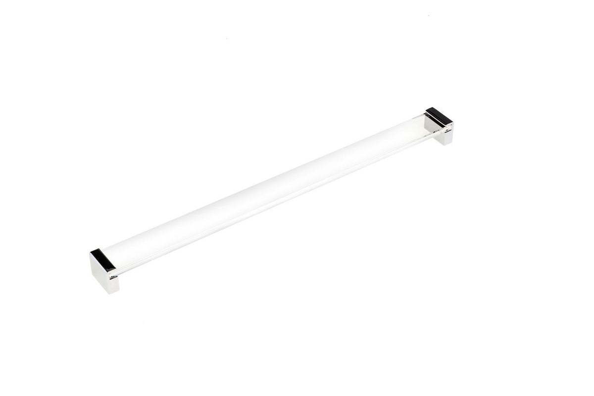 Richelieu BP877841614011: 416mm cc Como Cabinet Pull - Polished Chrome/Clear Acrylic