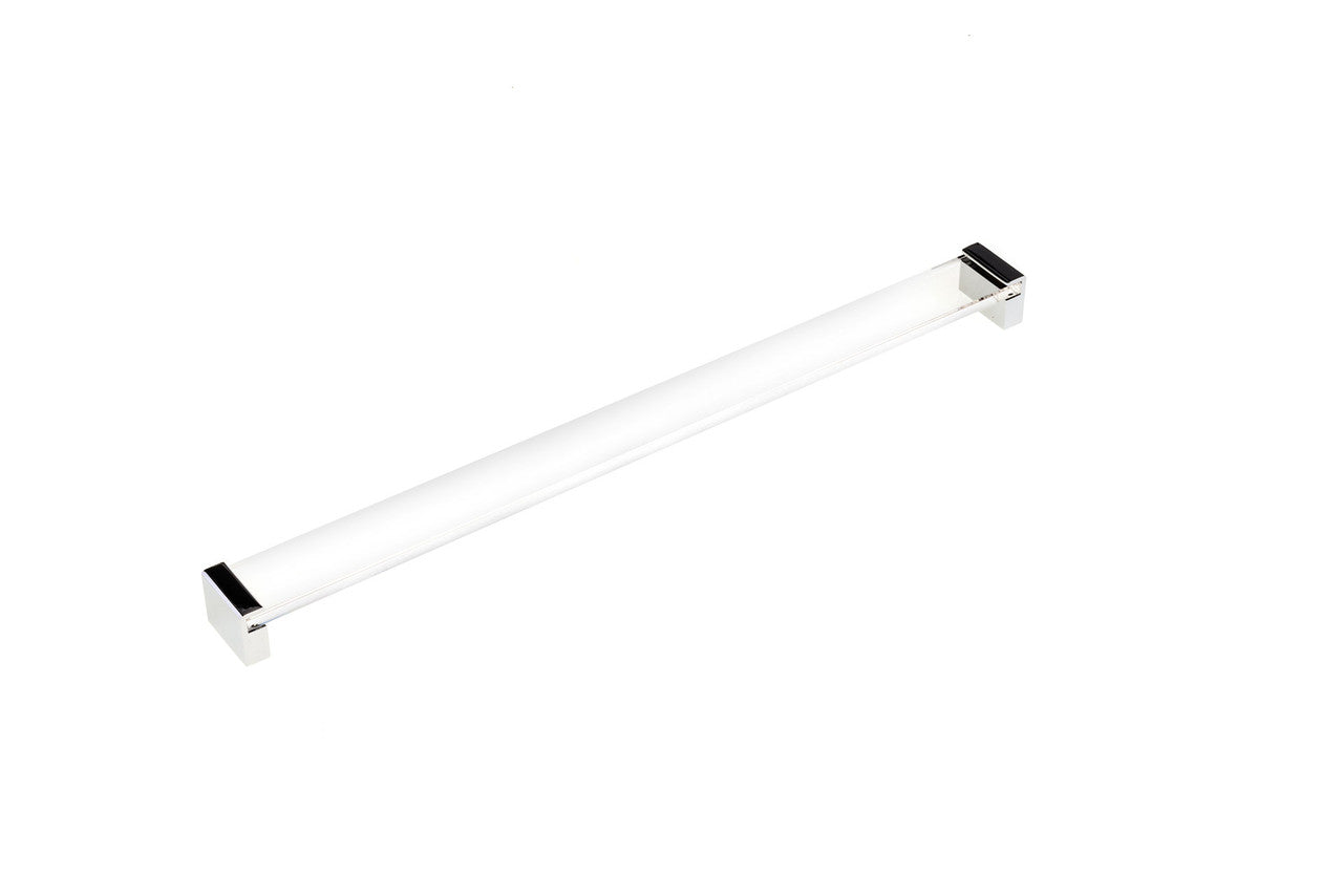 Richelieu BP877841614011: 416mm cc Como Cabinet Pull - Polished Chrome/Clear Acrylic
