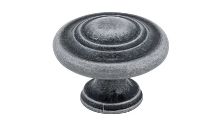 Richelieu BP880142: 1-3/4" Traditional Cabinet Knob - Pewter