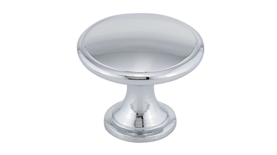 Richelieu BP881140: 1-3/4" Marseille Cabinet Knob - Polished Chrome