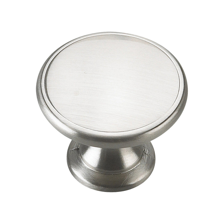 Richelieu BP881195: 1-3/4" Marseille Cabinet Knob - Brushed Nickel