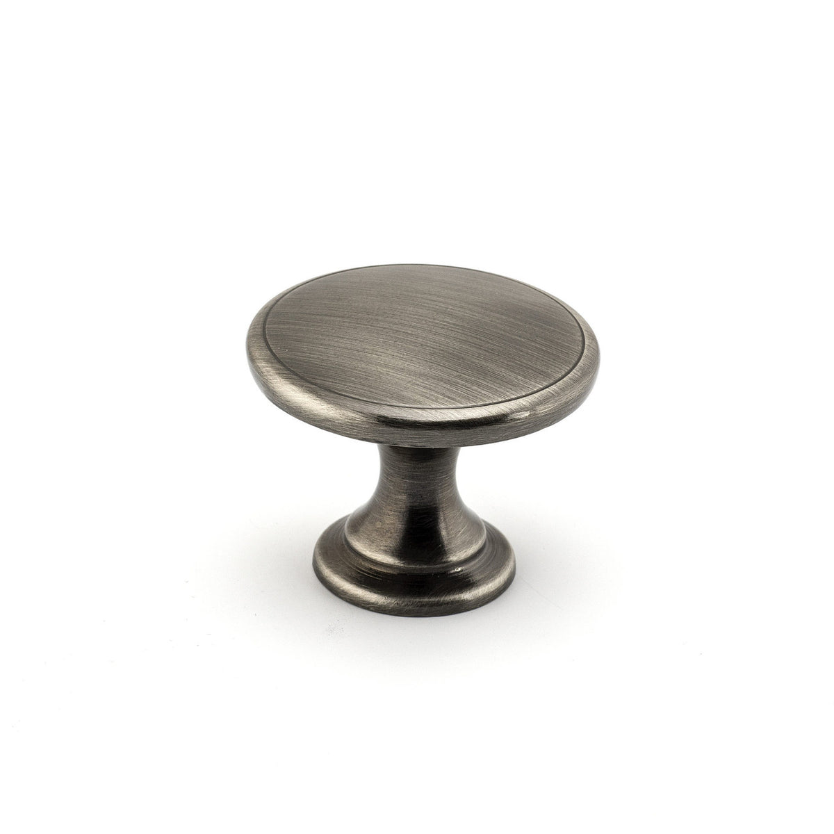 Richelieu BP881242: 1-3/4" Marseille Cabinet Knob - Brushed Pewter