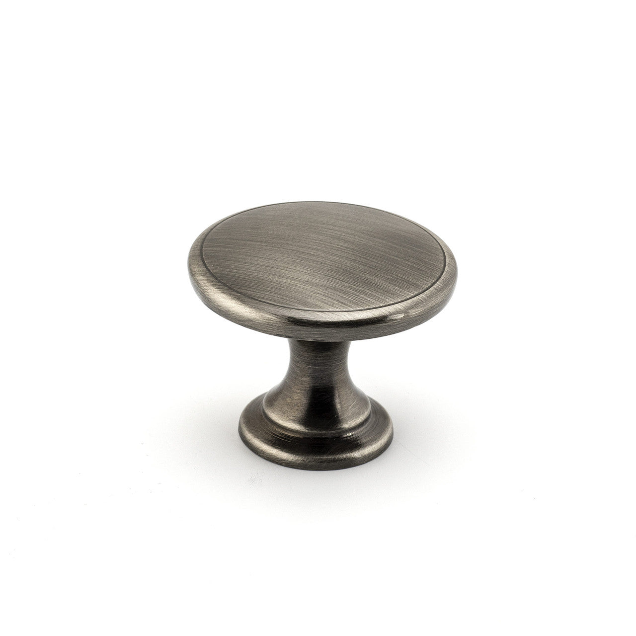 Richelieu BP881242: 1-3/4" Marseille Cabinet Knob - Brushed Pewter
