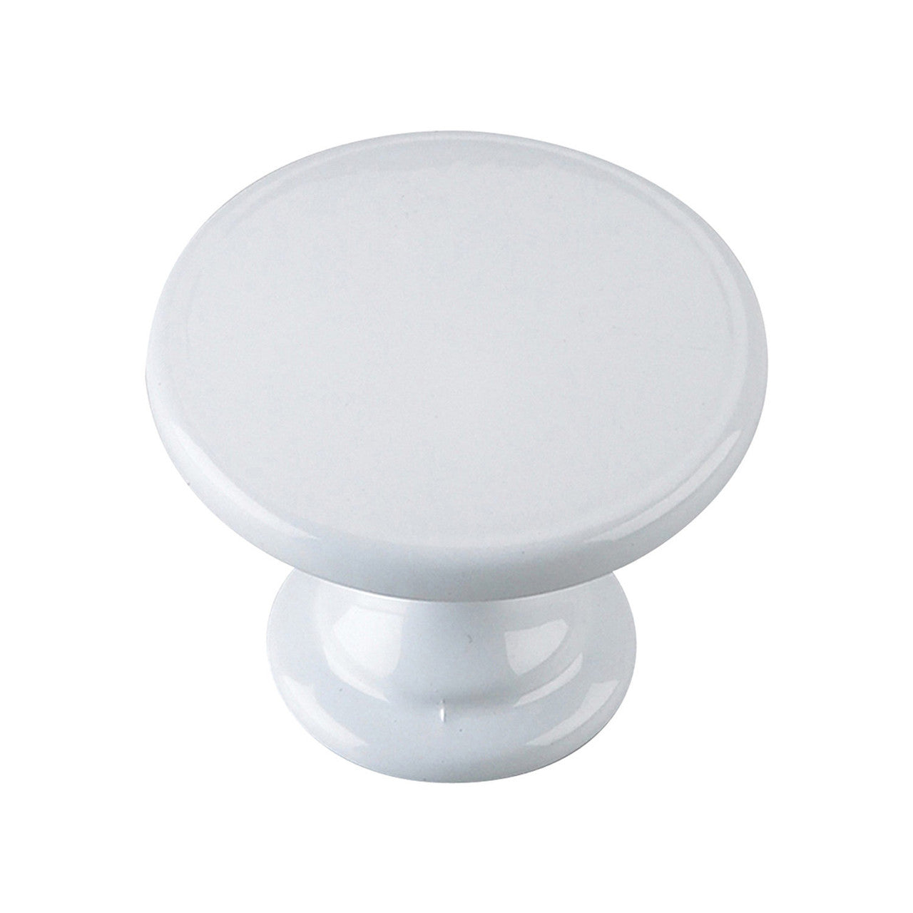 Richelieu BP88130: 1-3/4" Marseille Cabinet Knob - White