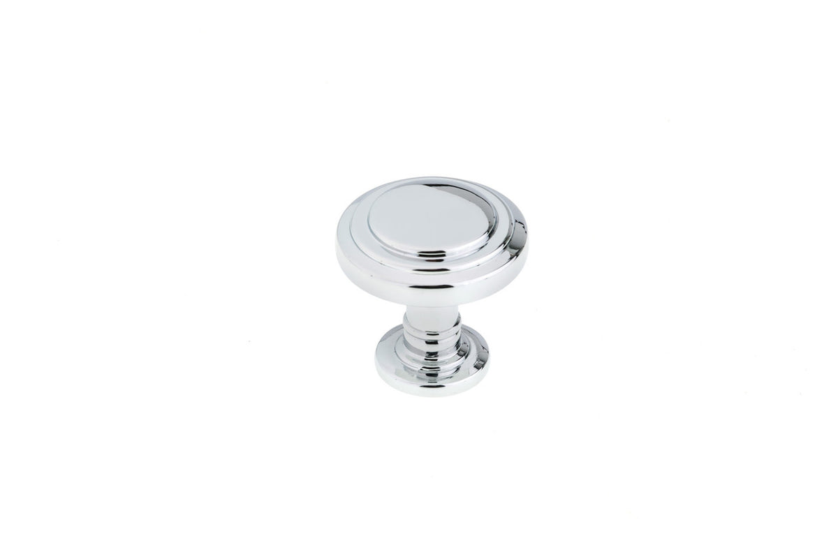 Richelieu BP881833140: 1-5/16" Casoria Round Cabinet Knob - Chrome