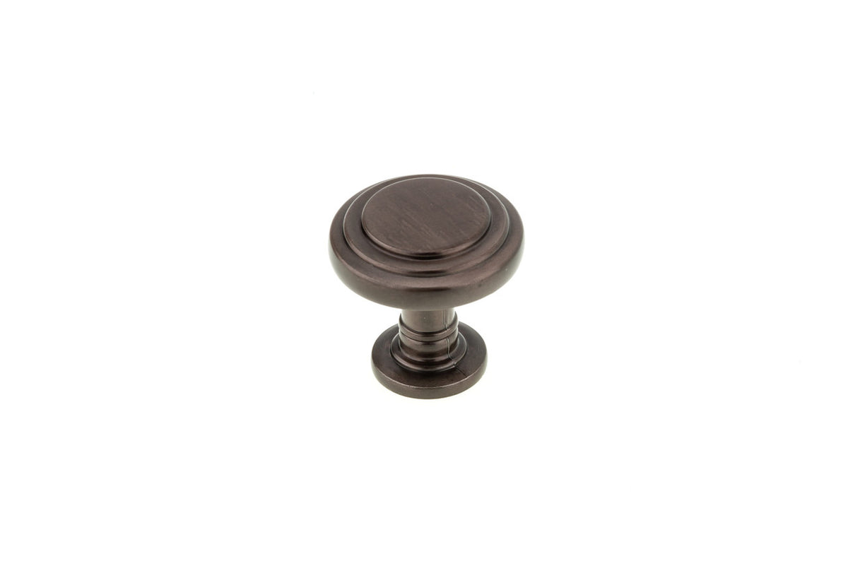 Richelieu BP881833HBRZ: 1-5/16" Casoria Round Cabinet Knob - Honey Bronze