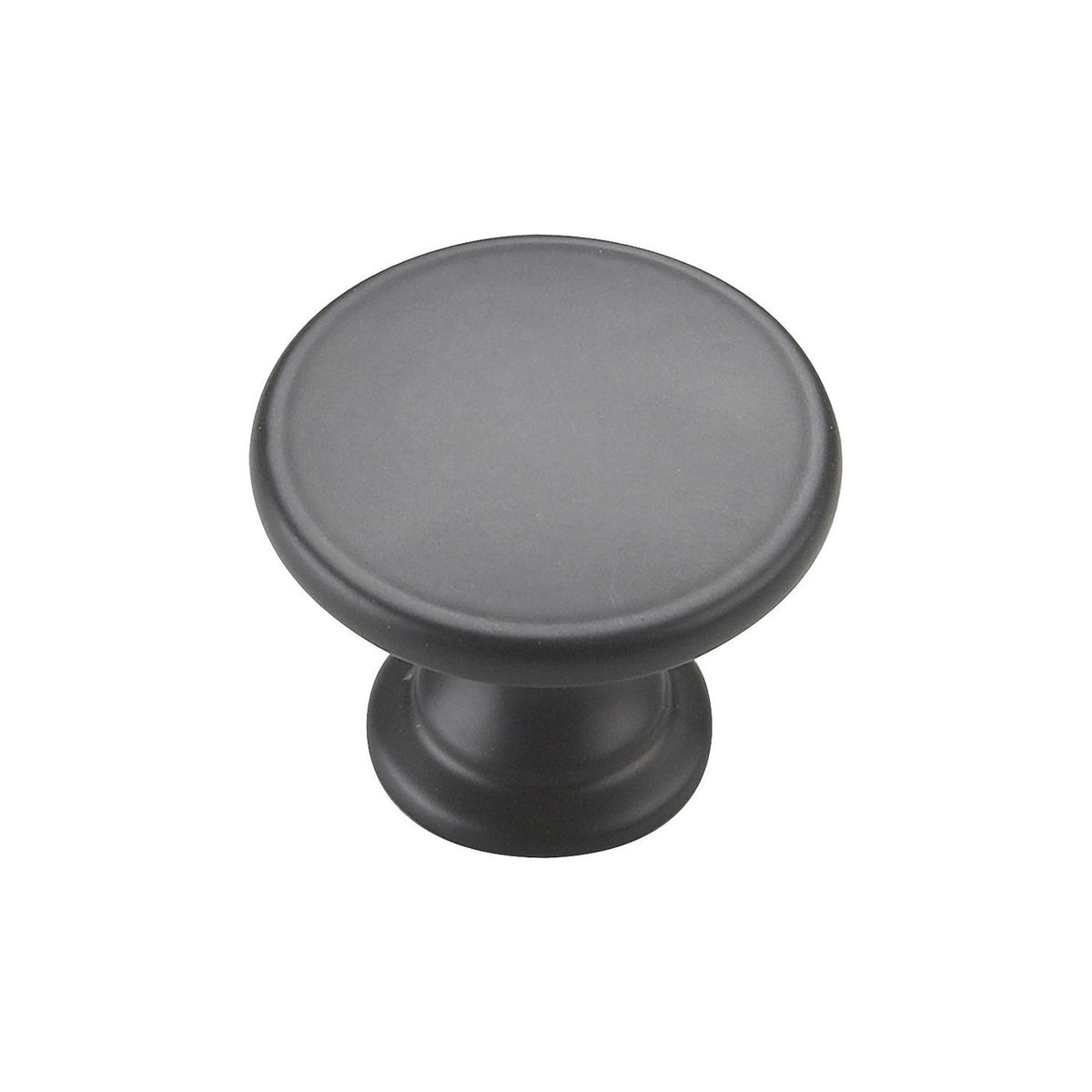 Richelieu BP88190: 1-3/4" Marseille Cabinet Knob - Black