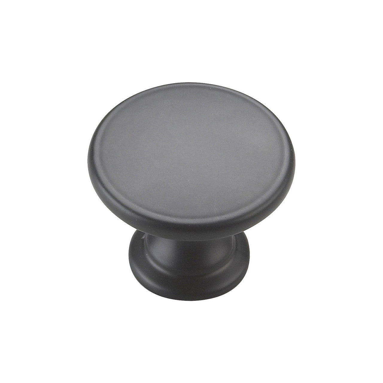 Richelieu BP88190: 1-3/4" Marseille Cabinet Knob - Black