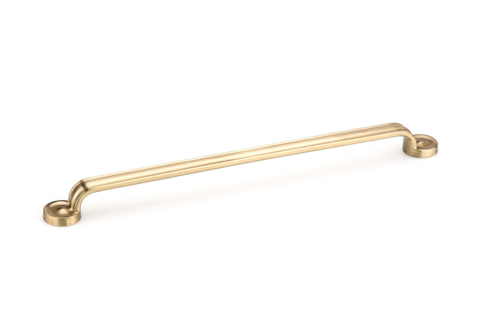 Richelieu BP8855320160: 320mm cc Arezzo Cabinet Pull - Satin Brass