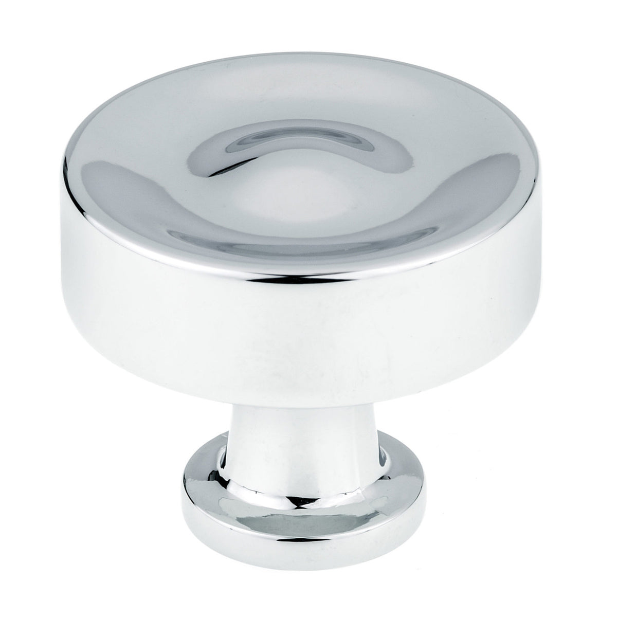 Richelieu BP885535140: 1-3/8" Arezzo Round Cabinet Knob - Chrome