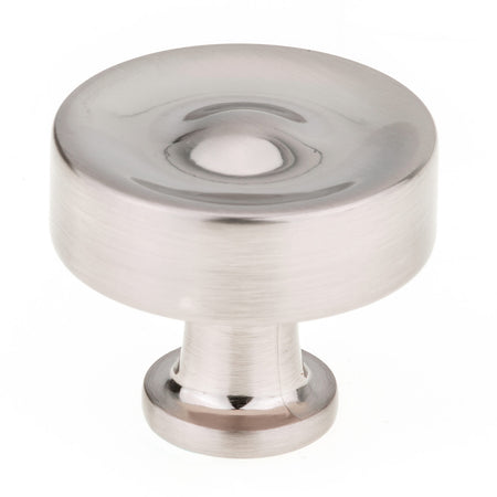 Richelieu BP885535195: 1-3/8" Arezzo Cabinet Knob - Brushed Nickel