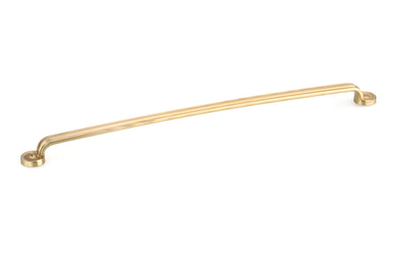 Richelieu BP8855480160: 480mm cc Arezzo Cabinet Pull - Satin Brass