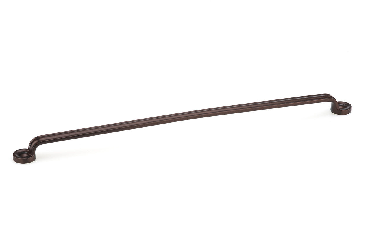 Richelieu BP8855480HBRZ: 480mm cc Arezzo Cabinet Pull - Honey Bronze
