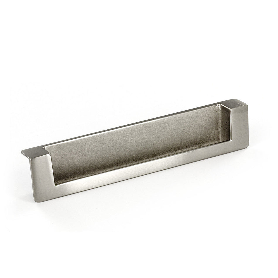 Richelieu BP897128195: 5" cc Recessed Edge Cabinet Pull - Brushed Nickel