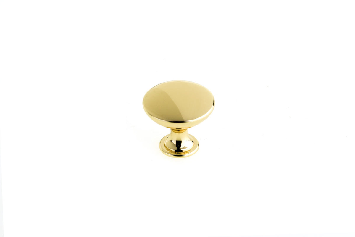 Richelieu BP904125160: 1" Copperfield Cabinet Knob - Satin Gold
