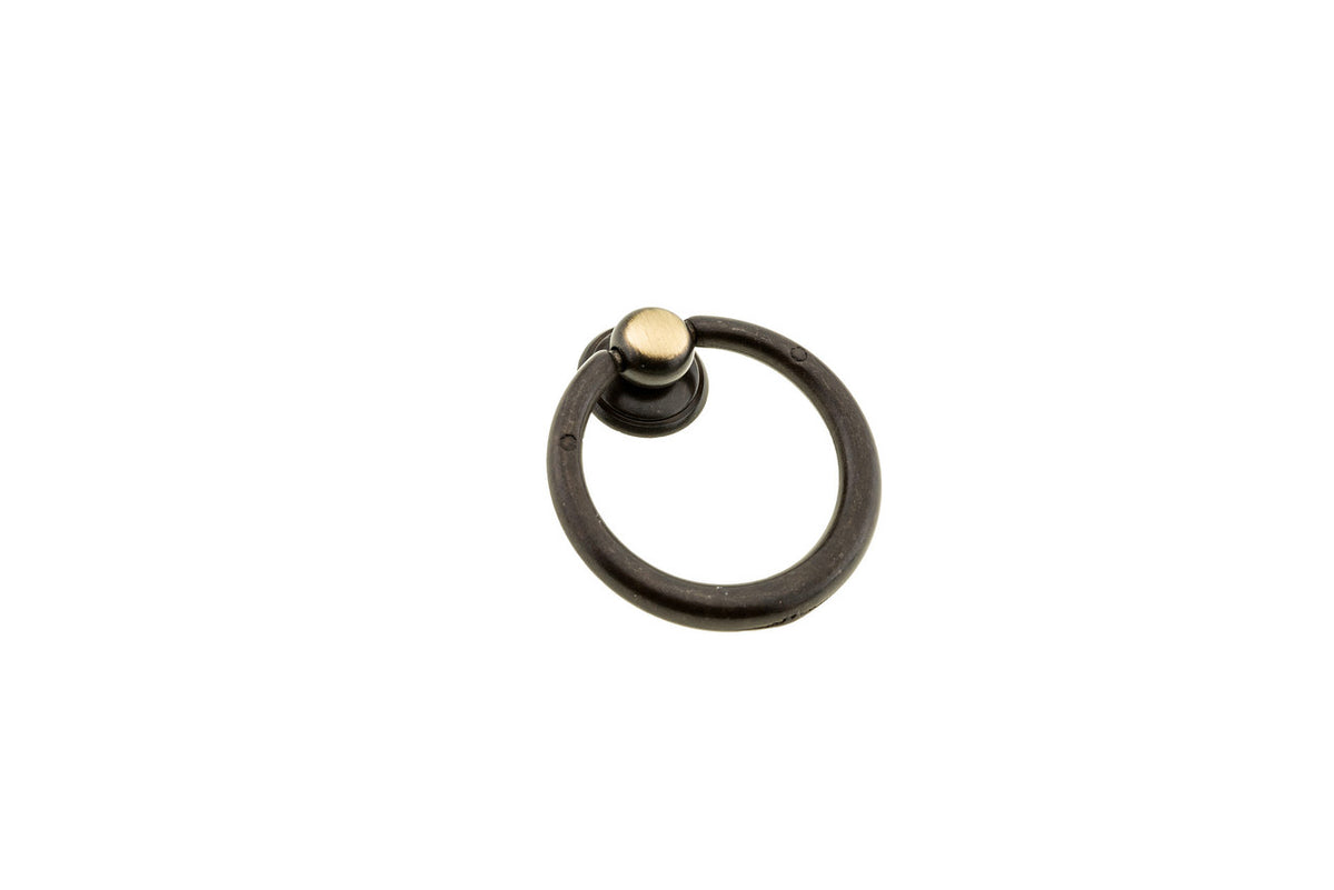 Richelieu BP920240164: 45mm Traditional Ring Cabinet Pull - Satin Bronze