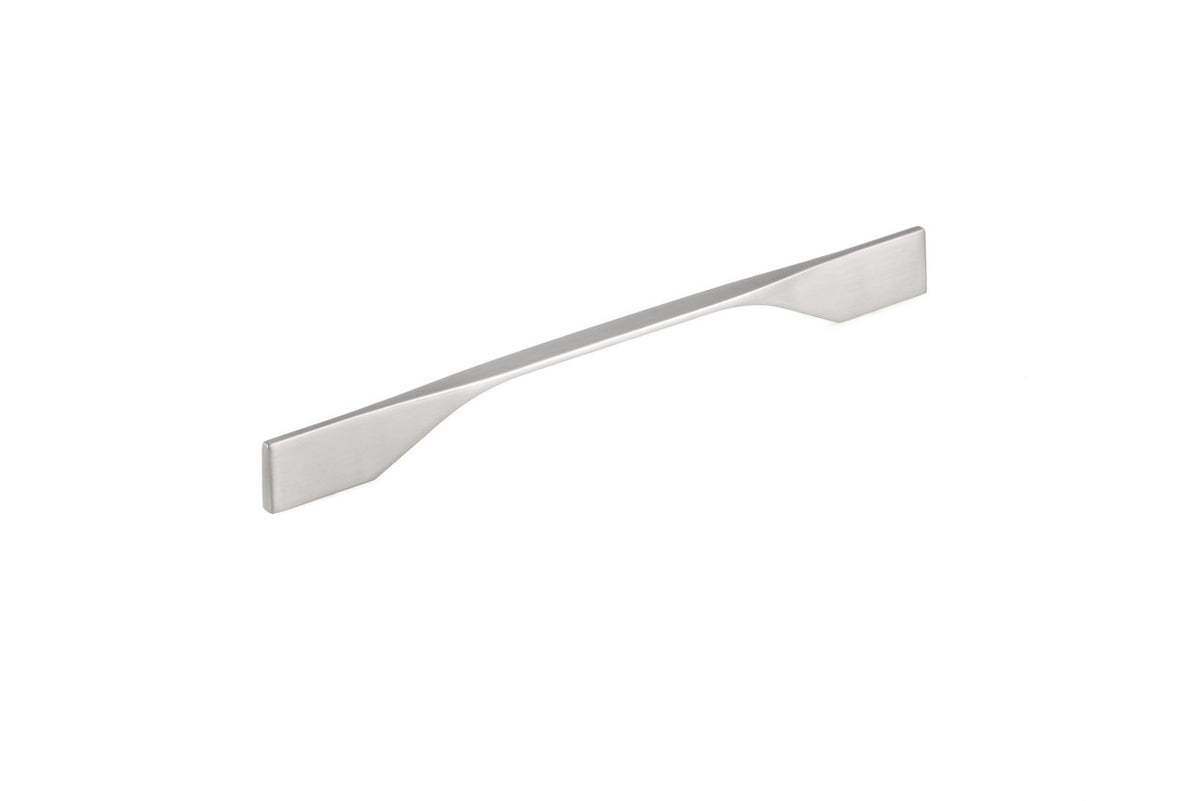 Richelieu BP9253256195: 224mm cc to 256mm cc Creston Cabinet Pull - Brushed Nickel